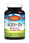 Carlson - Aces + Zn, Vitamins A, Selenium & Zinc, Cellular Health Immun. Fixed Price $31.37.