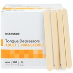 Mckesson 6 Inch Length Tongue Depressor Unflavored Nonsterile 3 Boxes 500/BOX. Fixed Price $28.24.