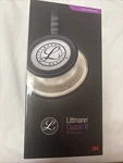 3M Littmann Classic Iii Stethoscope 5811 Smoke Chestpiece, 27-INCH Black Tube. Fixed Price $80.00.