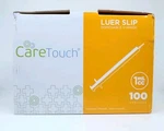 96 Caretouch Sterile Luer Lock Disposable Syringes 1 Cc/ml No Needles. Fixed Price $11.99.