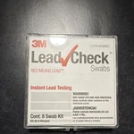 3M Leadcheck Kit Instant Testing 8 Set. Fixed Price $100.00.