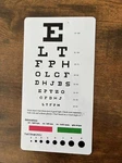 Prestige Medical Snellen Pocket Eye Chart #3909 - 18.5CM X 10CM. Fixed Price $9.59.