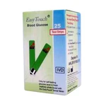 Easy Touch Blood Glucose 25 Strips *SKCT-230101* Self Testing. Fixed Price $35.99.