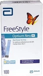 Abbott Freestyle Optium Neo Blood Glucose (100 Test Strips) Ship.. Fixed Price $19.99.