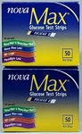 Nova Max Blood Glucose Test Strips 100 Count New Expires 09/18/2025. Fixed Price $24.99.