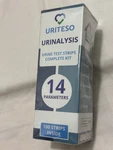 Uriteso 14 Parameter Urine Test For Urinalysis, 100 Strips, (bent Box). Fixed Price $11.11.