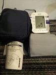 Omron HEM-780 2 User Blood Pressure Monitor W/case & Wall Adapter Tested. Fixed Price $18.00.