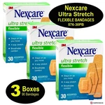 Nexcare 576-30PB Ultra Stretch Flexible Bandages, Assorted Sizes, Boxes. Fixed Price $15.99.