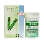 Easytouch Blood Glucose Test Strips - 1 Box 25. Fixed Price $22.00.