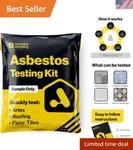 Asbestos Kit - Sample Only Testing 72HR 3 Business Day Nvlap Lab Result Wi.... Fixed Price $81.15.
