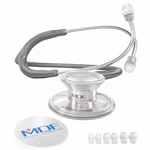 Stethoscope Dual Head Lightweight Acoustica Grey Tube Silver MDF747XP12 Doctors. Fixed Price $51.99.