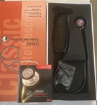 3M Littmann Cardiology Iv Stethoscope, 6165, Rainbow-finish Chestpiece Black 27". Fixed Price $95.99.