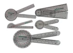 Anthroflex Goniometer Set 6: 12", 8", 6", 180, Finger, Spinal - Measure.... Fixed Price $21.01.