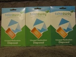 Lot 3 Takeaway Medication Recovery System Unused Disposal Envelopes. Fixed Price $11.99.