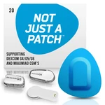 Not Just Patch Cgm Dexcom G4/G5/G6 Or Miaomiao Libre Blue 20 Pack. Fixed Price $23.64.