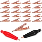 20 Pack Micro Toothless Alligator Test Clips Small Solid Copper. Fixed Price $15.97.