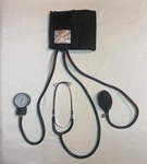 Healthsmart Sphygmomanometer And Dual Head Stethoscope Manual Blood Pressure Kit. Fixed Price $10.00.