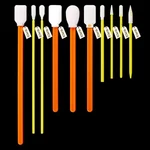 TYPE-100PCS Microfiber Cleaning Swabs Kit Lint Free & Orange/yellow. Fixed Price $18.69.