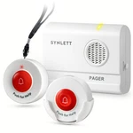 Caregiver Pager Wireless Call Buttons For Elderly Monitoring Sos Alert System Po. Fixed Price $34.58.