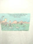 Vtg Comic Strip Shirt Mens White Atkins Diet Funny 90S 80S Low Carb Keto Euc. Fixed Price $15.10.