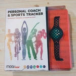 Moov Now Aqua Blue Fitness Personal Coach & Sports Tracker Sleep Monitor. Fixed Price $25.99.