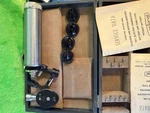 Vintage 1967 National Otoscope Ophthalmoscope Military Set Original Paperwork. Fixed Price $89.95.