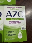 Azo Urinary Tract Infection (uti) Self-testing Strips 3CT 06/2027- New Sealed.. Fixed Price $10.97.
