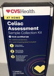 Celiac (gluten) Assessment Sample Collection Test Kit Cvs Health Sealed Free Shp. Fixed Price $21.49.