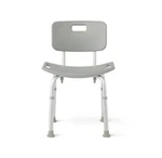 Medline Shower Chair Bath Bench With Back, Supports To 550 Lb Non-slip. Fixed Price $24.95.