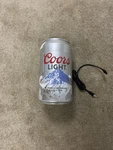 Coors Light Mini Fridge - Refrigerator For Bedroom Office, Portable Top. Fixed Price $46.75.