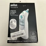 Braun Thermoscan 5 Ear Thermometer, Digital Display, Baby And Infant. Fixed Price $16.00.