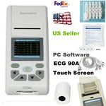 Touch Contec ECG90A Ecg/ekg Machine 3/6/12-LEAD Electrocardiograph,software Usa. Fixed Price $399.99.