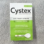 Cystex Uti Strips Clinically Tested Count Exp 04/17/26. Fixed Price $8.71.