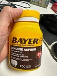 Bayer Genuine Aspirin 325MG Coated Tablets Pain Reliever Fever Reducer 200CT. Fixed Price $20.22.