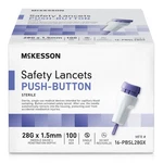 Mckesson Safety Lancet 28 Gauge Needle 1.5 Mm Depth Box(s) 100 /box. Fixed Price $15.99.