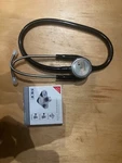 Mdf One Stainless Steel Stethoscope Adult Black W/ Procardial. Fixed Price $45.00.