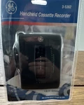 Ge 3-5362 Handheld Cassette Recorder Variable Speed One Touch Recording. Fixed Price $25.50.