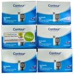 Contour 600 Blood Glucose Teststrips With Box Each Have 50 , Not Next. Fixed Price $132.05.