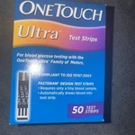 One Touch Ultra Diabetic Test Strips 50 Count New Exp. 7/2026 Mint----. Fixed Price $29.99.