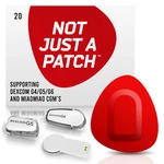 Not Just Patch Cgm Dexcom G4/G5/G6 Miaomiao Libre Covers Red 20 Pack. Fixed Price $27.95.