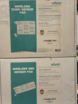 Vive Wireless Bed & Chair Sensor Alarm Pads Bluetooth-enabled Transmitters. Fixed Price $64.95.