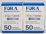Fora Blood Glucose Test Strips V10 D10 D20 Premium V12 100 Count Exp. 09/04/2025. Fixed Price $12.99.