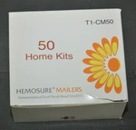 *50-MAILERS* Hemosure Ifob Test Immunochemical Fecal Occult Blood Kits T1-CM50. Fixed Price $70.00.