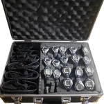 Lot Of 18 Ekho E-20 Heart Rate Watches Chest Straps & Carrying Case. Fixed Price $225.00.
