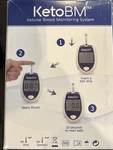 Ketobm Blood Ketone Meter Kit Monitor New Open Box Diet Testing System. Fixed Price $24.99.