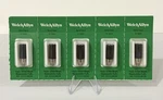 Lot Of 5 Welch Allyn 6V Hallogen Replacement Lamps, 07800 / New. Fixed Price $50.00.