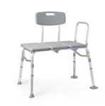 Medline Guardian G3-100KBX1 Transfer Bench With Back 400 Lb Capacity Shower Seat. Fixed Price $45.00.