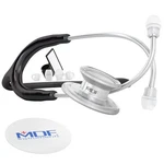 Mdf Instruments, One Stainless Steel Stethoscope, Adult, Silver - Black. Fixed Price $71.23.
