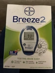 Bayer Breeze 2 Blood Glucose Monitoring System Open Box Never Used. Fixed Price $16.99.