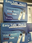 Easy Talk Plus Ii Blood Glucose Test Strips 100 Count New Exp. 10/11/2027. Fixed Price $25.00.